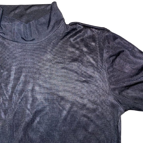 Black high collar top - Picture 2 of 3